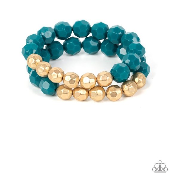 𝅺GRECIAN Glamour - Blue - Picture 2 of 2